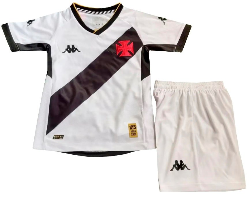 Kit infantil II Vasco da Gama 2023 Kappa oficial 